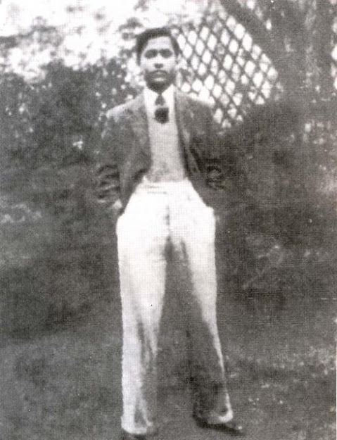 Jyoti Basu at the age of 21